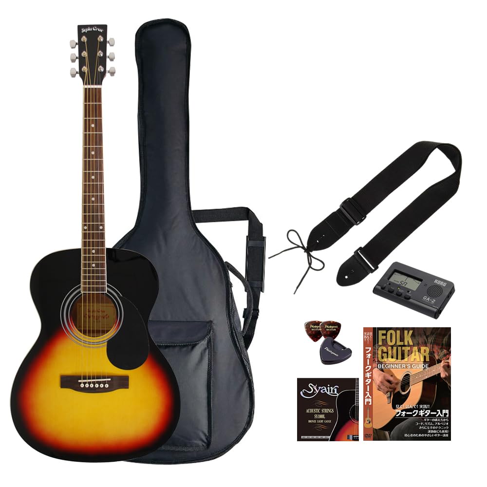 Amazon.co.jp: Sepia Crue Acoustic Guitar Beginner Starter Value